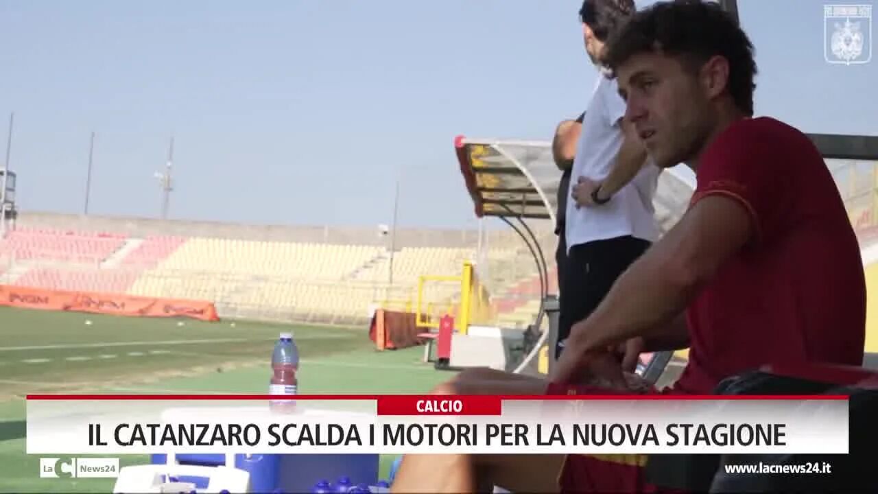 Il Catanzaro scalda i motori per la nuova stagione