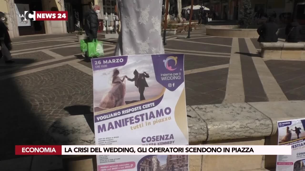 La crisi del wedding, gli operatori scendono in piazza