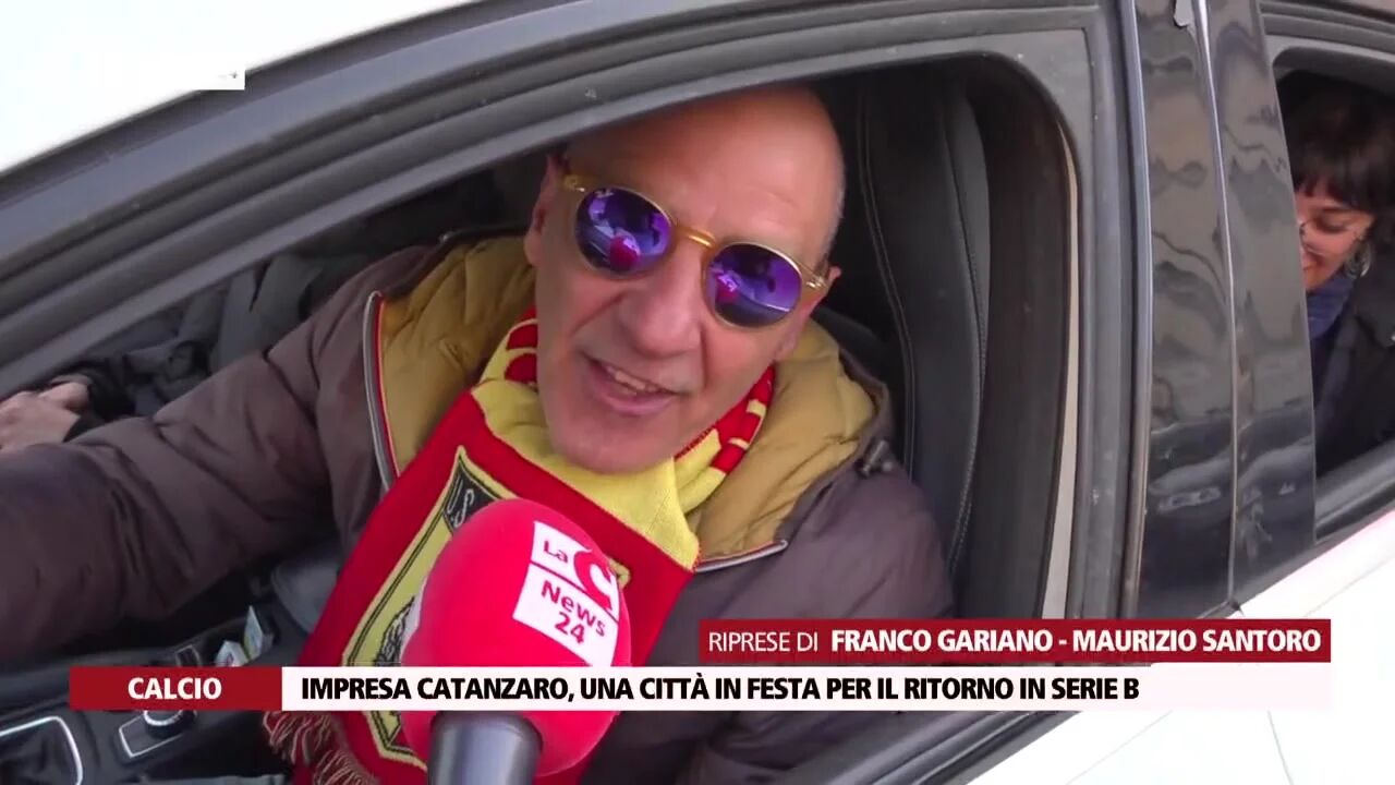 Impresa Catanzaro, una città in festa per il ritorno in serie B