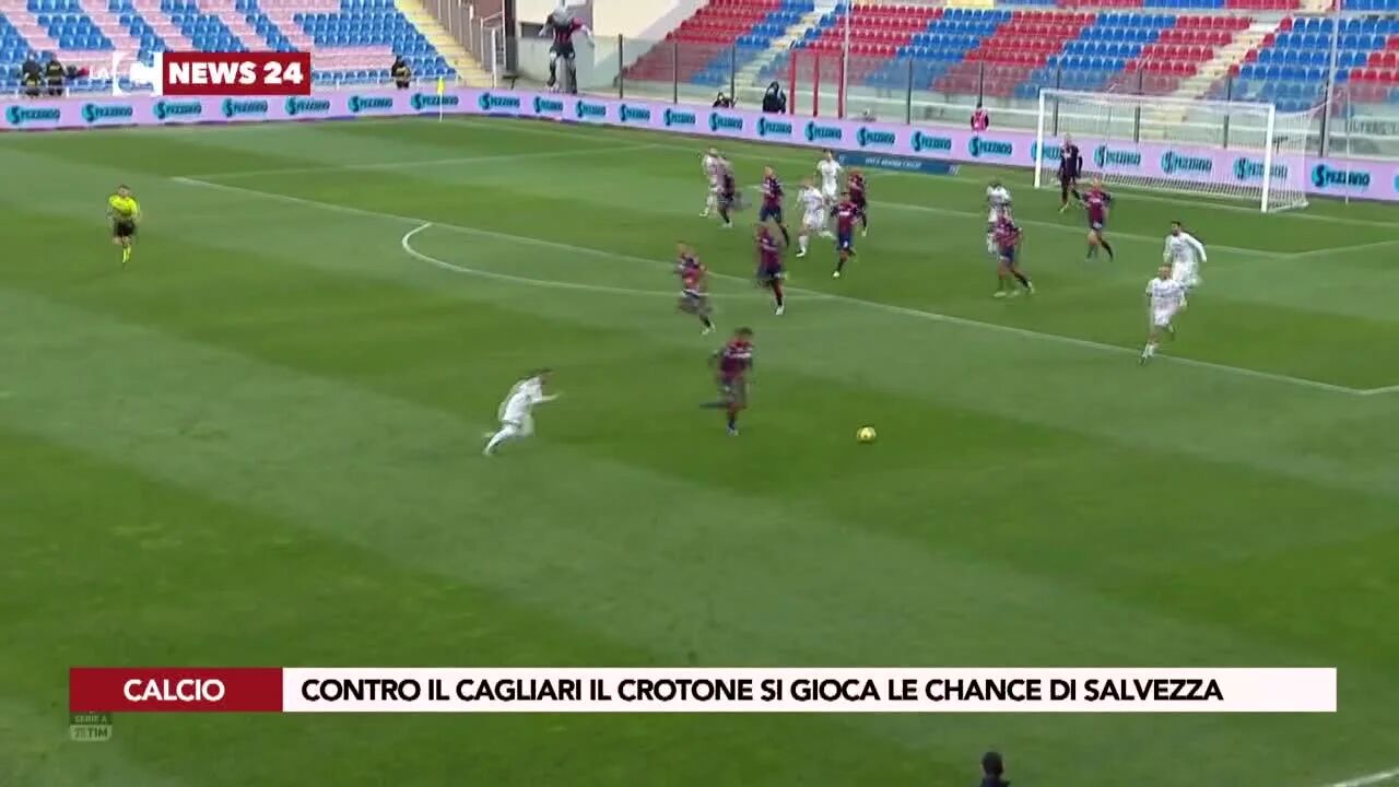 Contro il Cagliari il Crotone si gioca le chance di salvezza