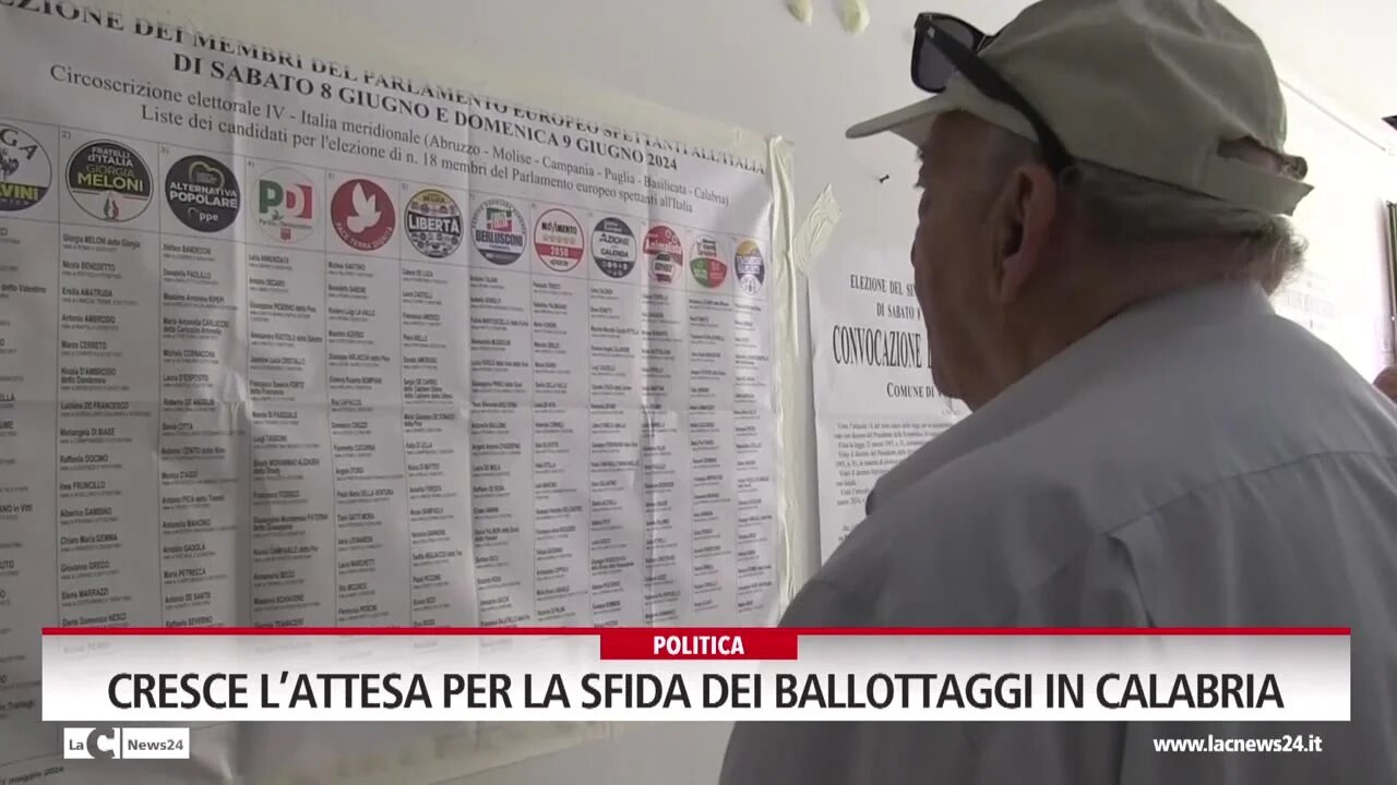 Elezioni in Calabria, ancora sfida aperta in tre Comuni: i ballottaggi un banco di prova per il centrodestra