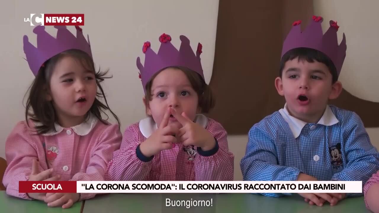 "La corona scomoda": il coronavirus raccontato dai bambini