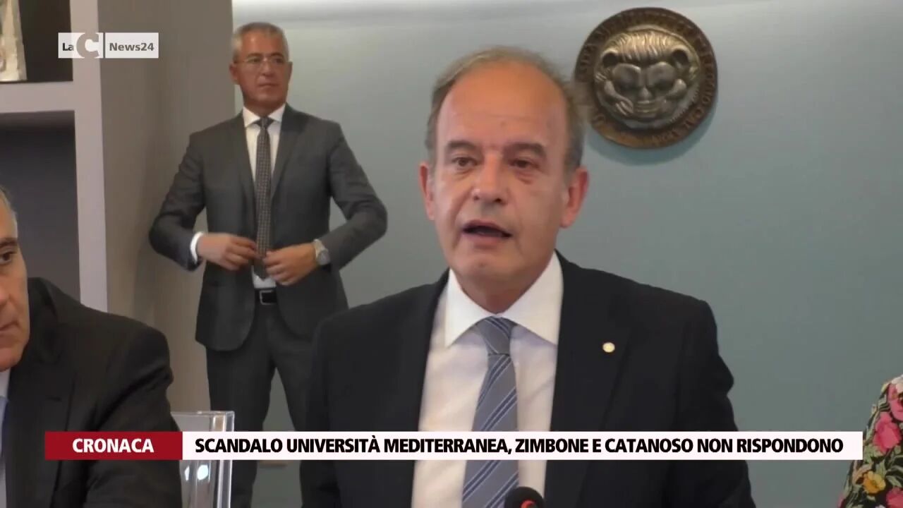 Scandalo università Mediterranea, Zimbone e Catanoso non rispondono