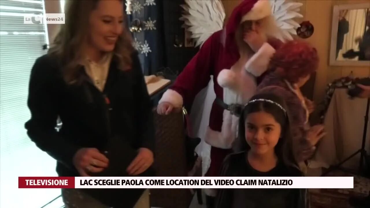 LaC sceglie Paola come location del video claim natalizio
