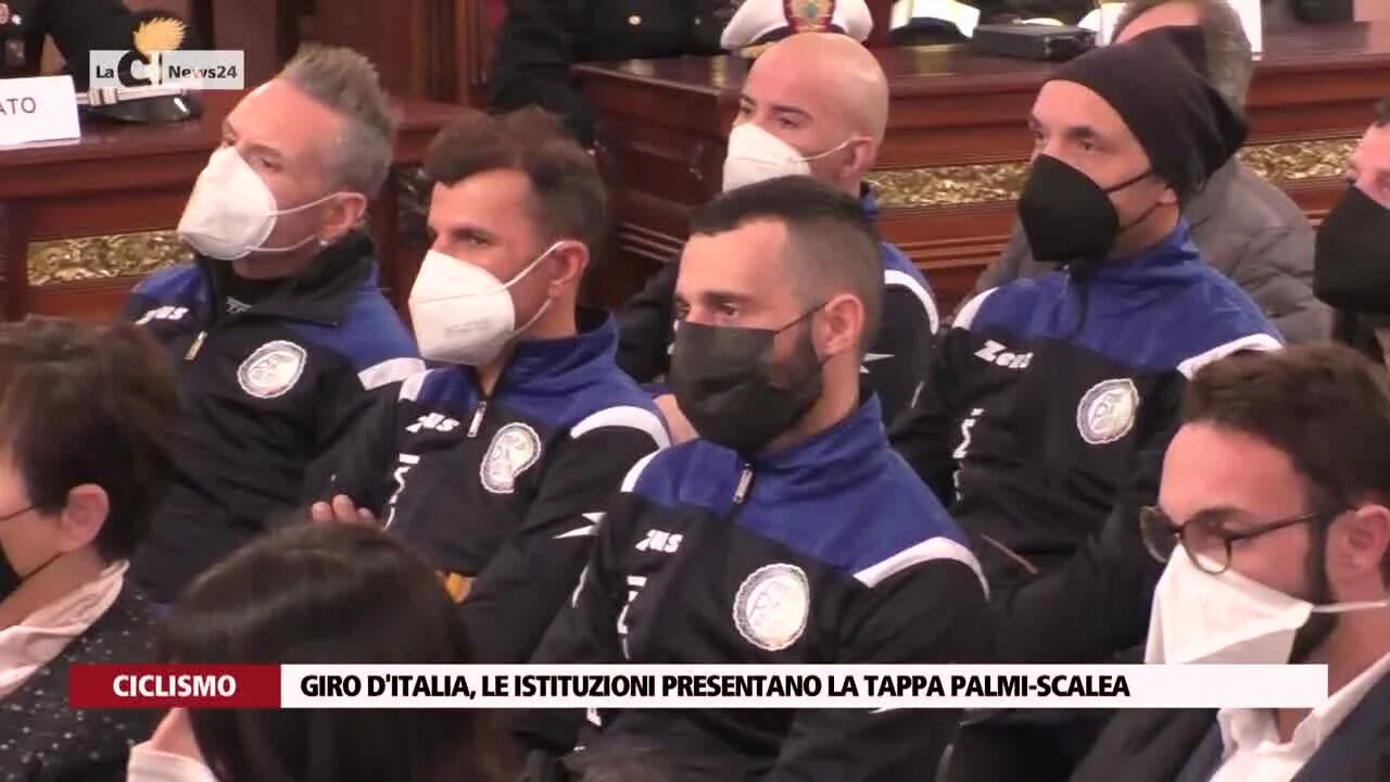 Giro d'Italia, le istituzioni presentano la tappa Palmi-Scalea