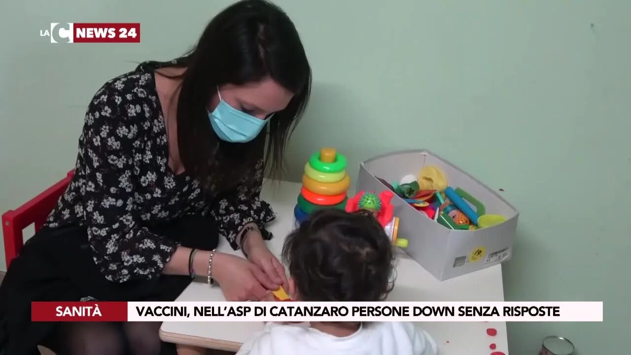 Vaccini, nell’Asp di Catanzaro persone down senza risposte