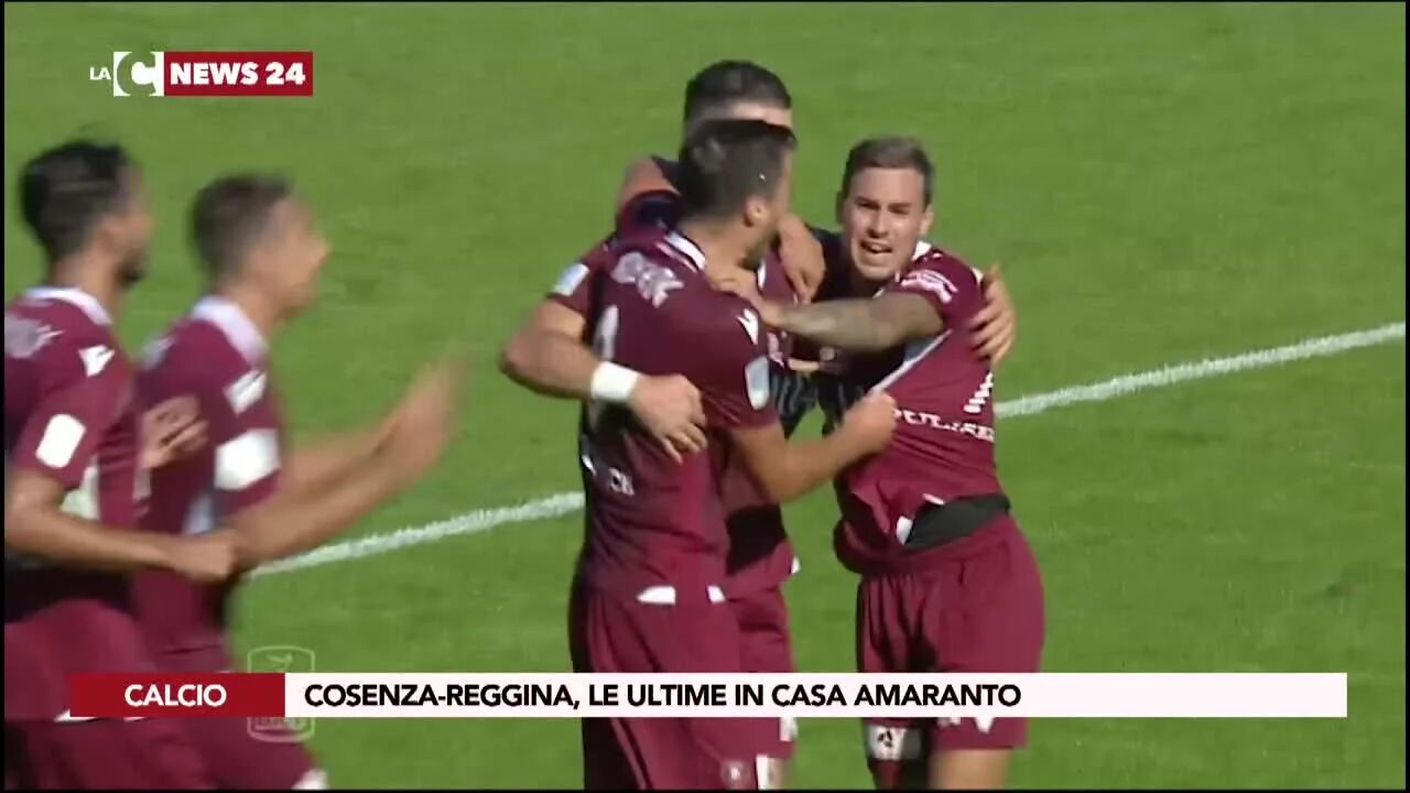 Cosenza-Reggina, le ultime in casa amaranto