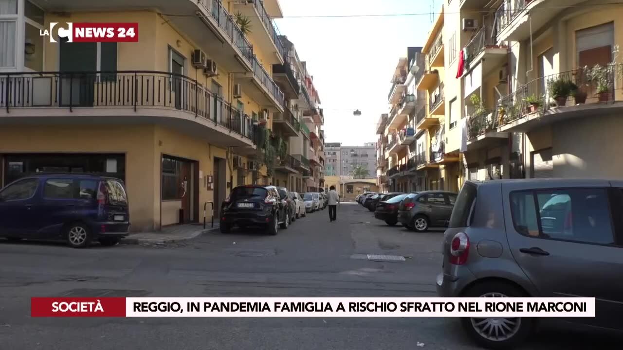 Reggio, in pandemia famiglia a rischio sfratto nel rione Marconi