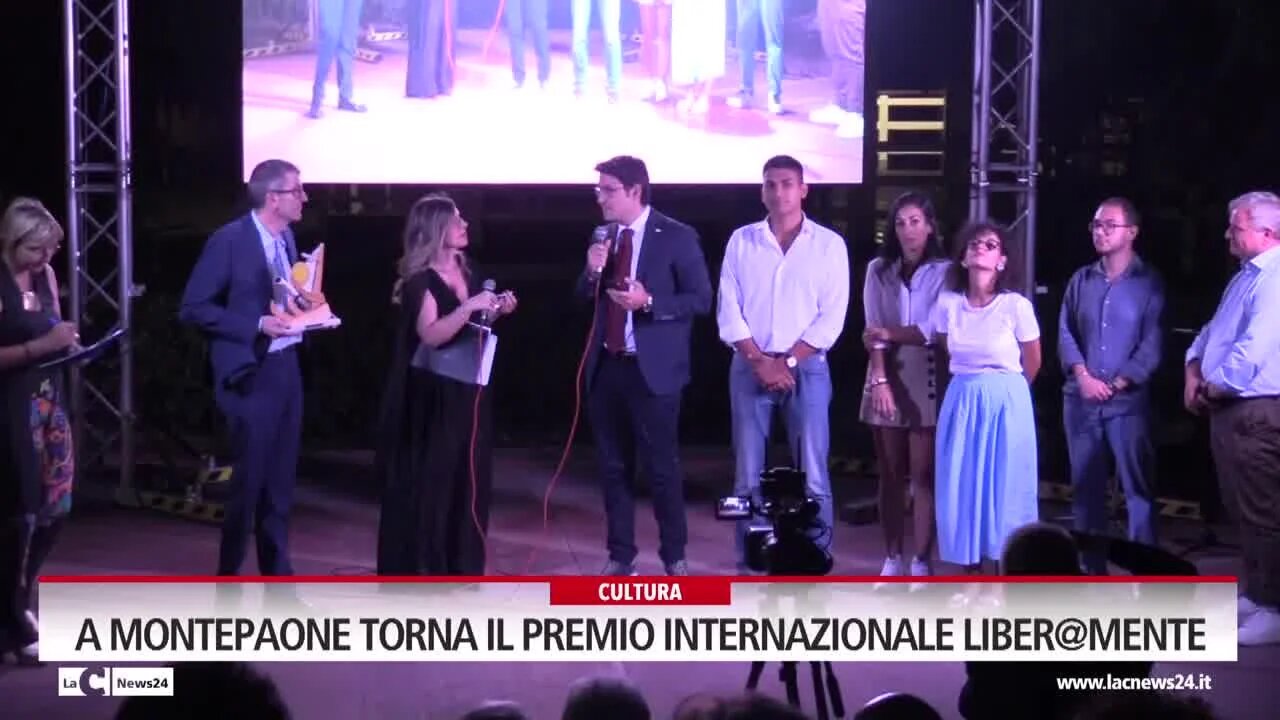 A Montepaone lido la XVI edizione del Premio internazionale Liber@mente: ecco i vincitori