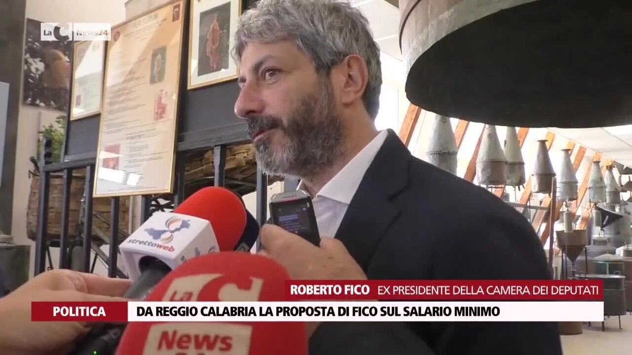 Da Reggio Calabria la proposta di Fico sul salario minimo