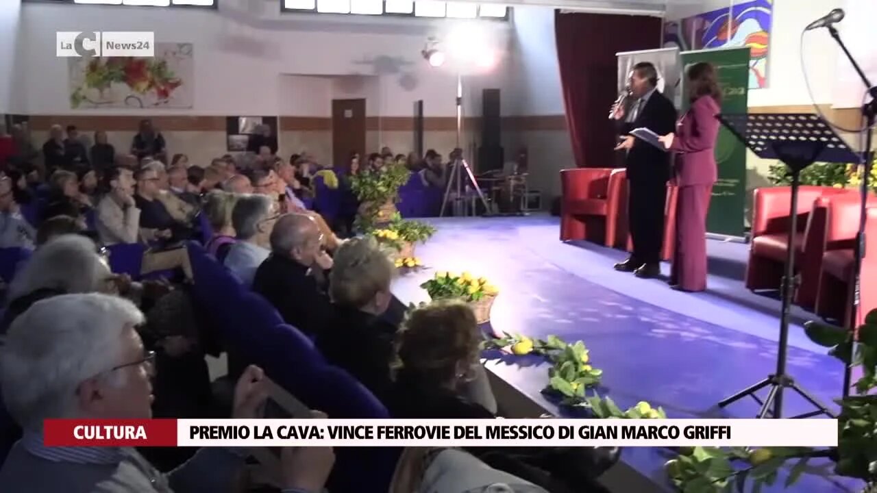 Premio La Cava: vince Ferrovie del Messico di Gian Marco Griffi