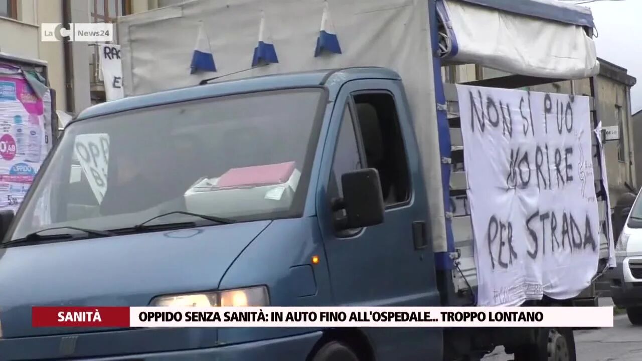 Oppido senza sanità: in auto fino all’ospedale... troppo lontano