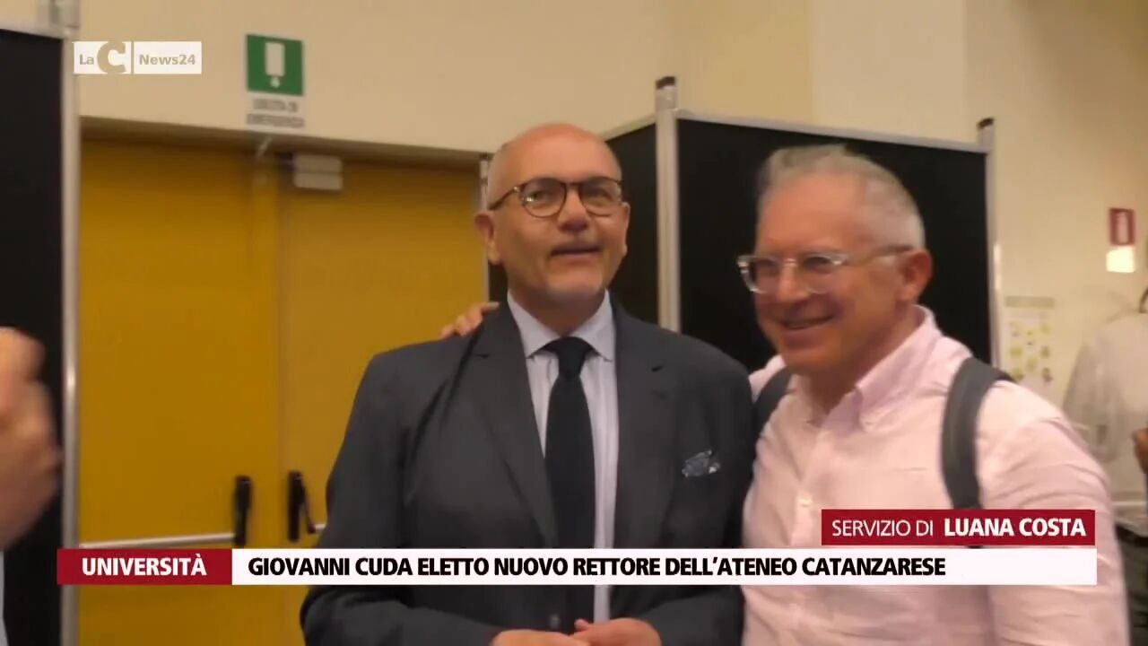 Giovanni Cuda, eletto nuovo rettore dell’ateneo catanzarese