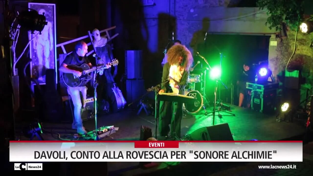 Davoli, conto alla rovescia per "Sonore Alchimie"