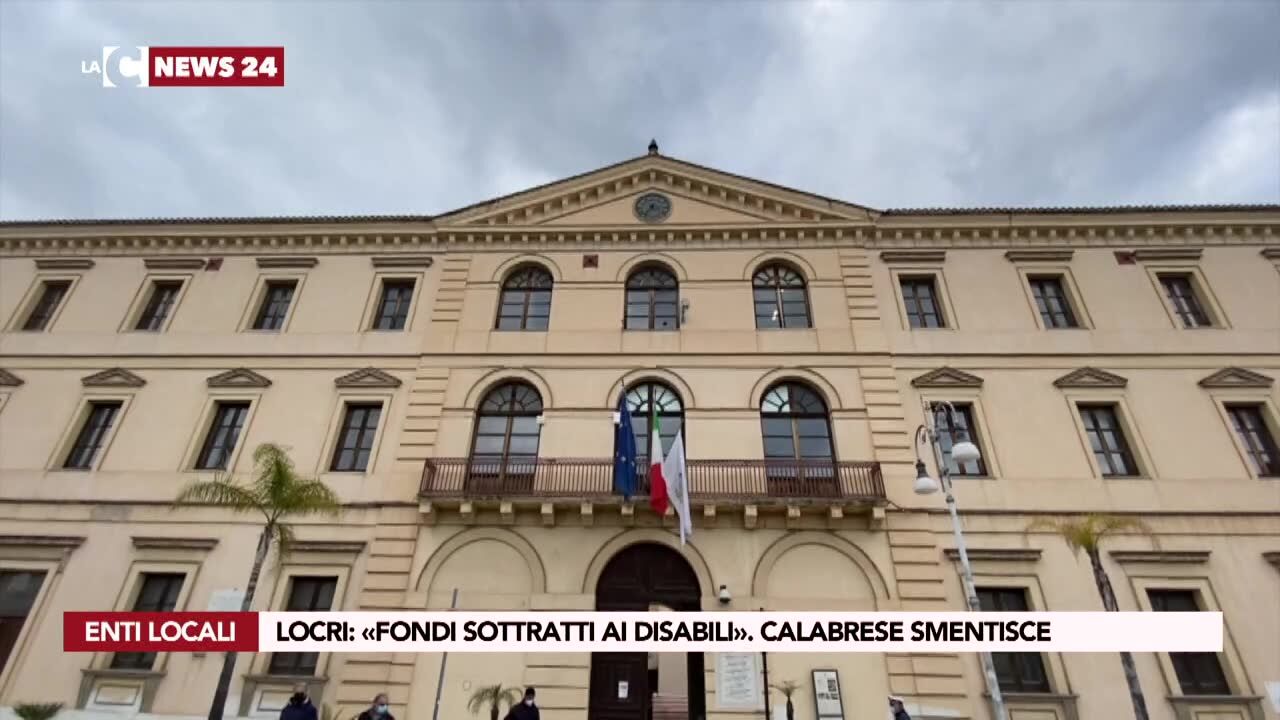 Locri: «fondi sottratti ai disabili». Calabrese smentisce