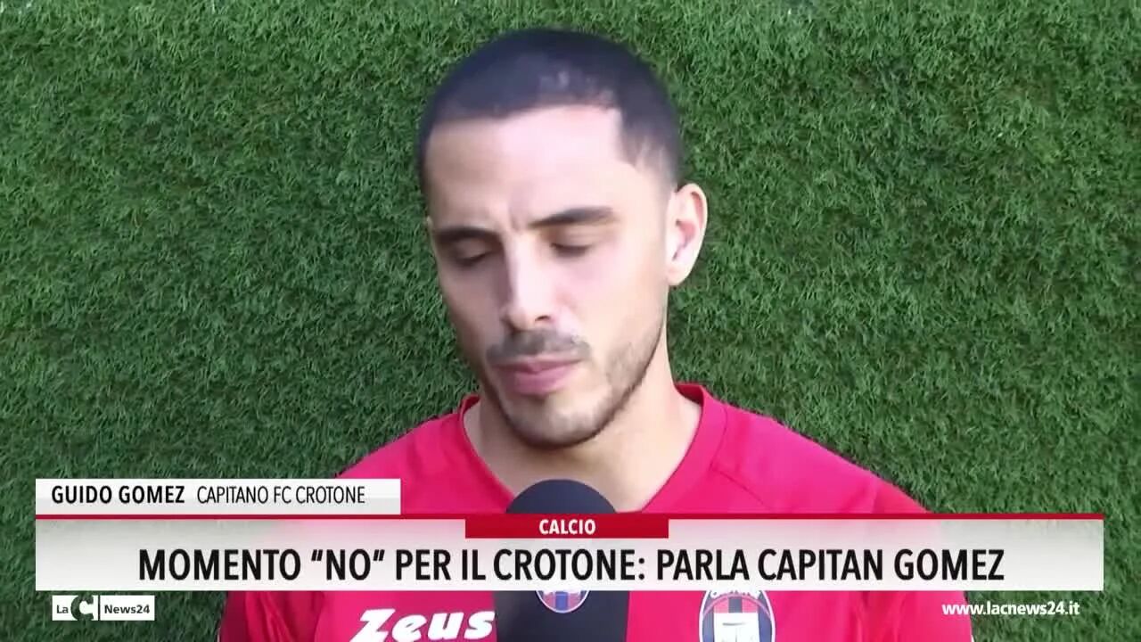 Momento “no” per il Crotone, parla capitan Gomez