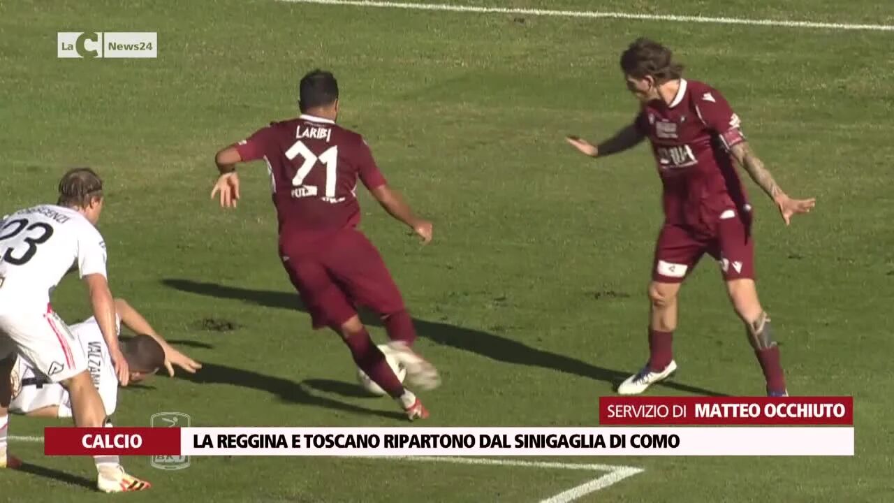 La Reggina e Toscano ripartono dal Sinigaglia di Como