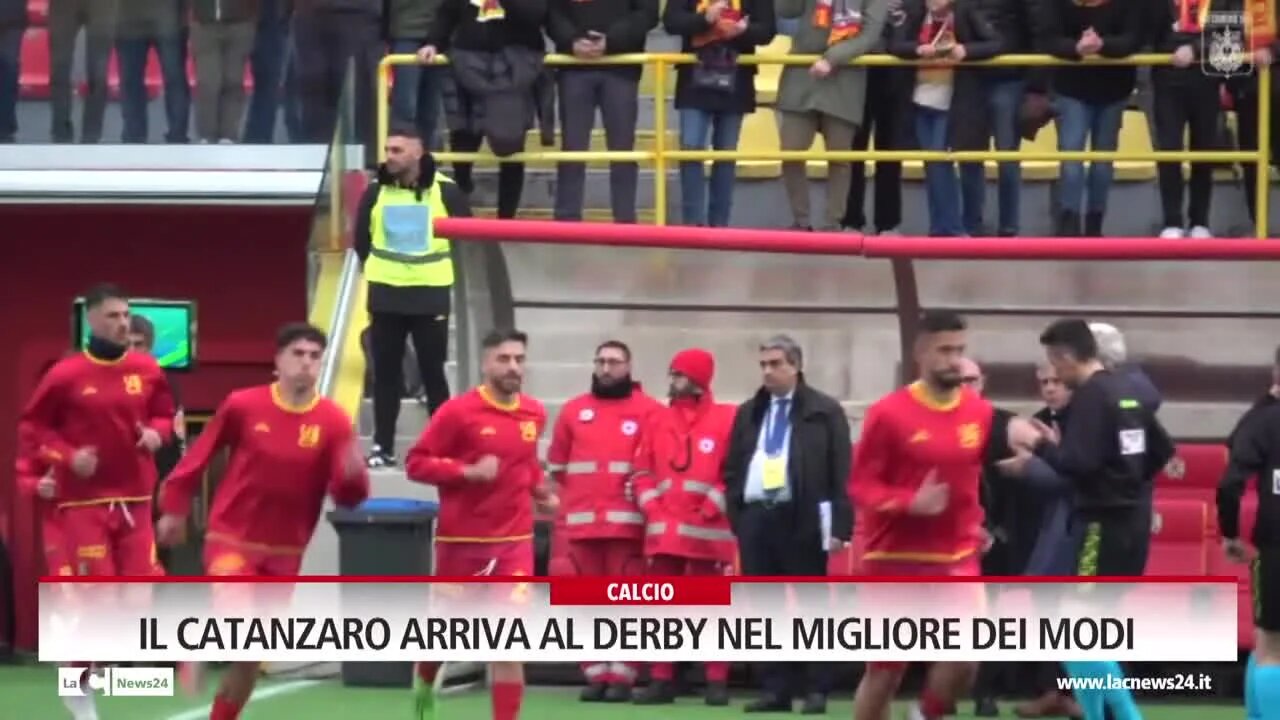 Il Catanzaro arriva al derby nel migliore dei modi