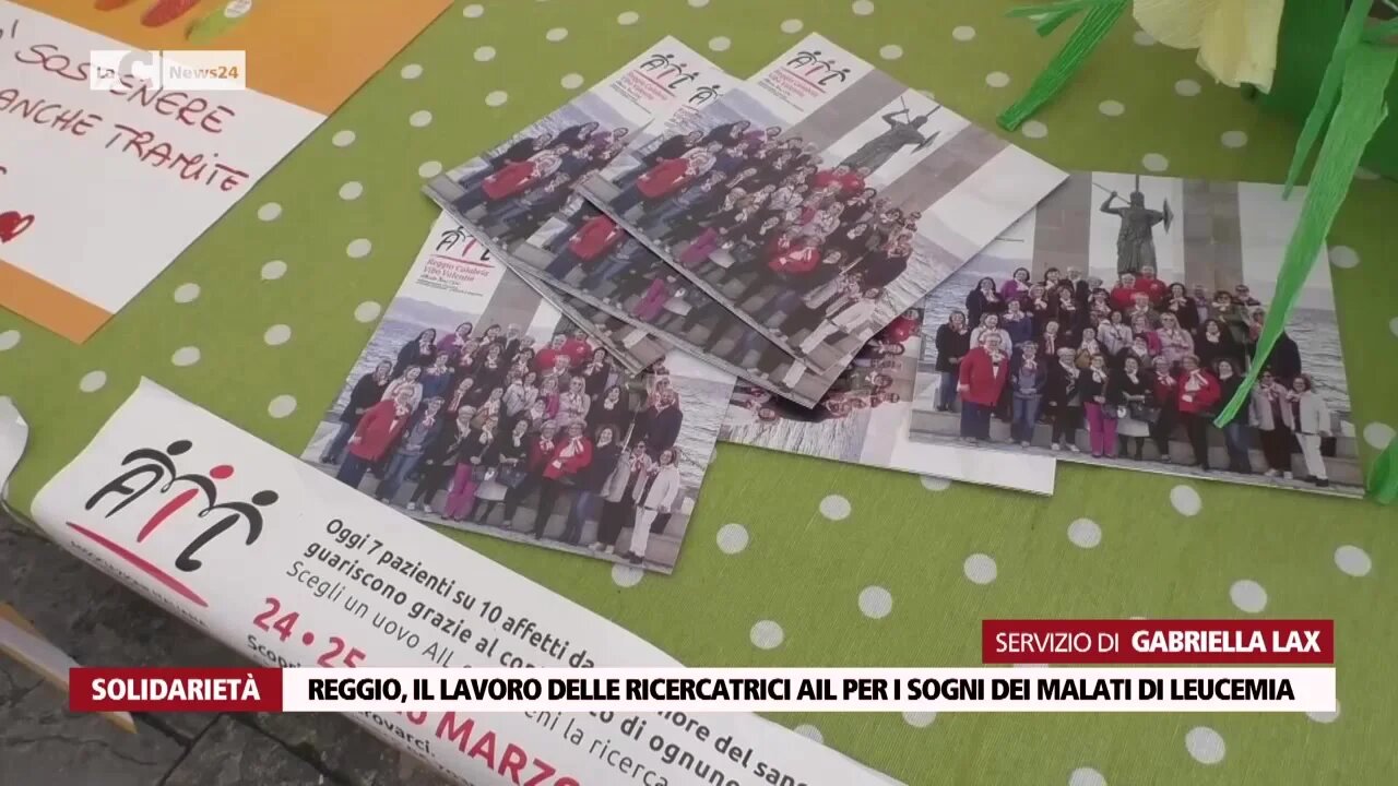 Reggio, il lavoro delle ricercatrici Ail per i sogni dei malati di leucemia