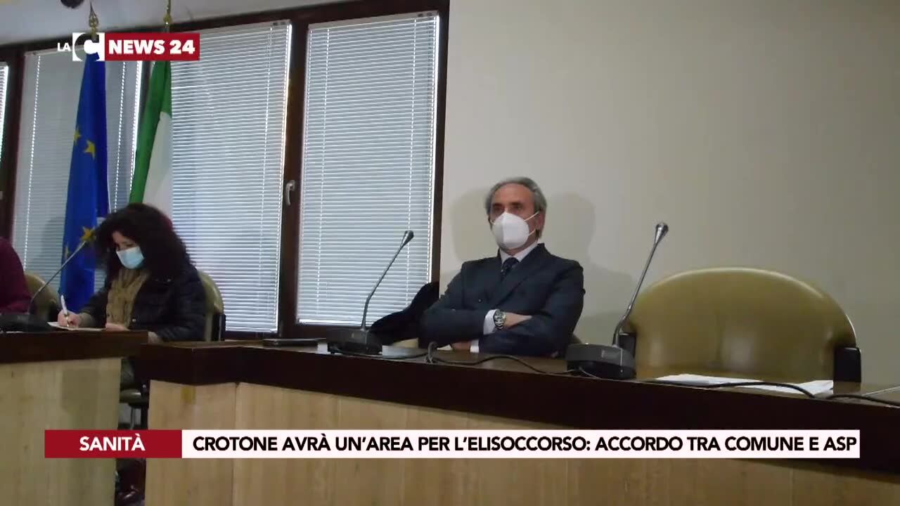 Crotone avrà un’area per l’elisoccorso: accordo tra Comune e Asp
