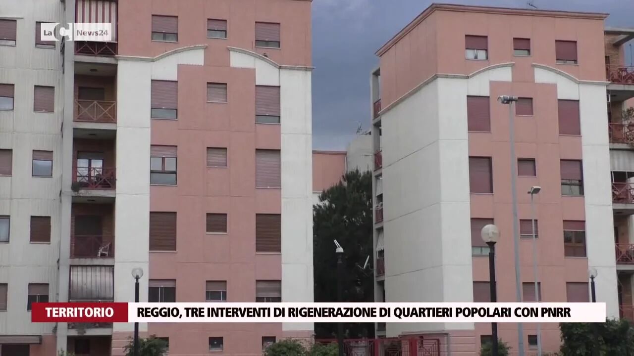 Reggio, tre interventi di rigenerazione di quartieri popolari con Pnrr
