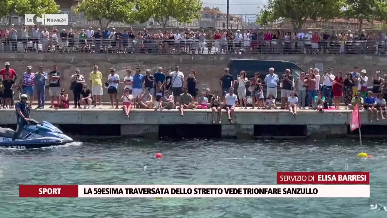 La 59esima traversata dello stretto vede trionfare Sanzullo