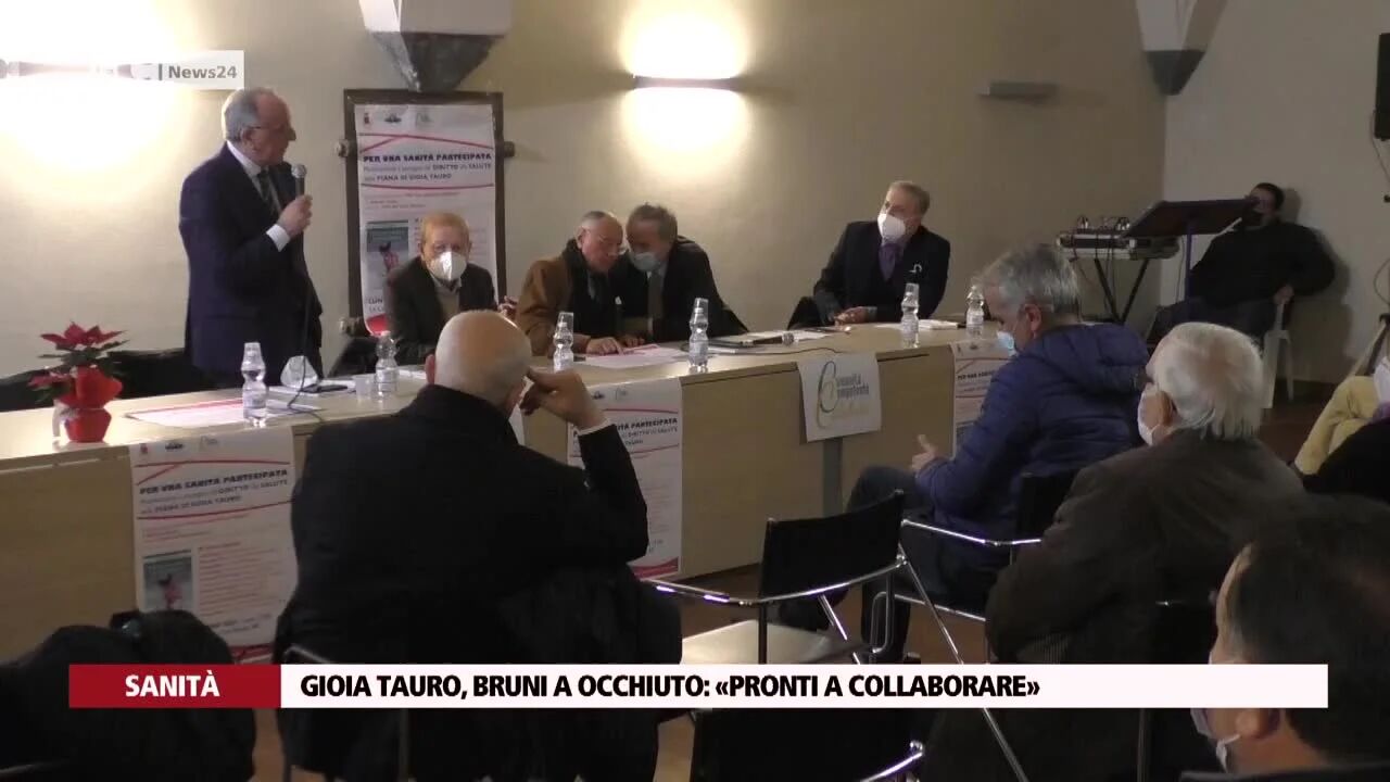 Gioia Tauro, Bruni a Occhiuto: «Pronti a collaborare»