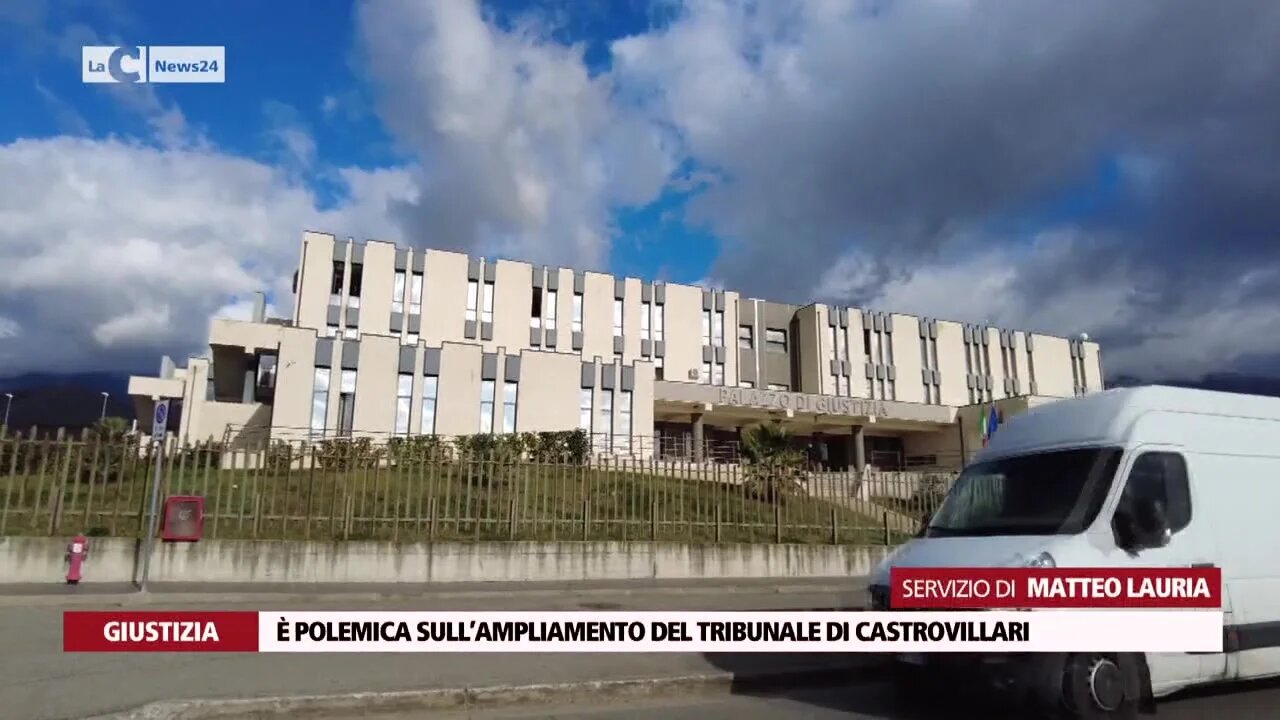 È polemica sull’ampliamento del tribunale di Castrovillari