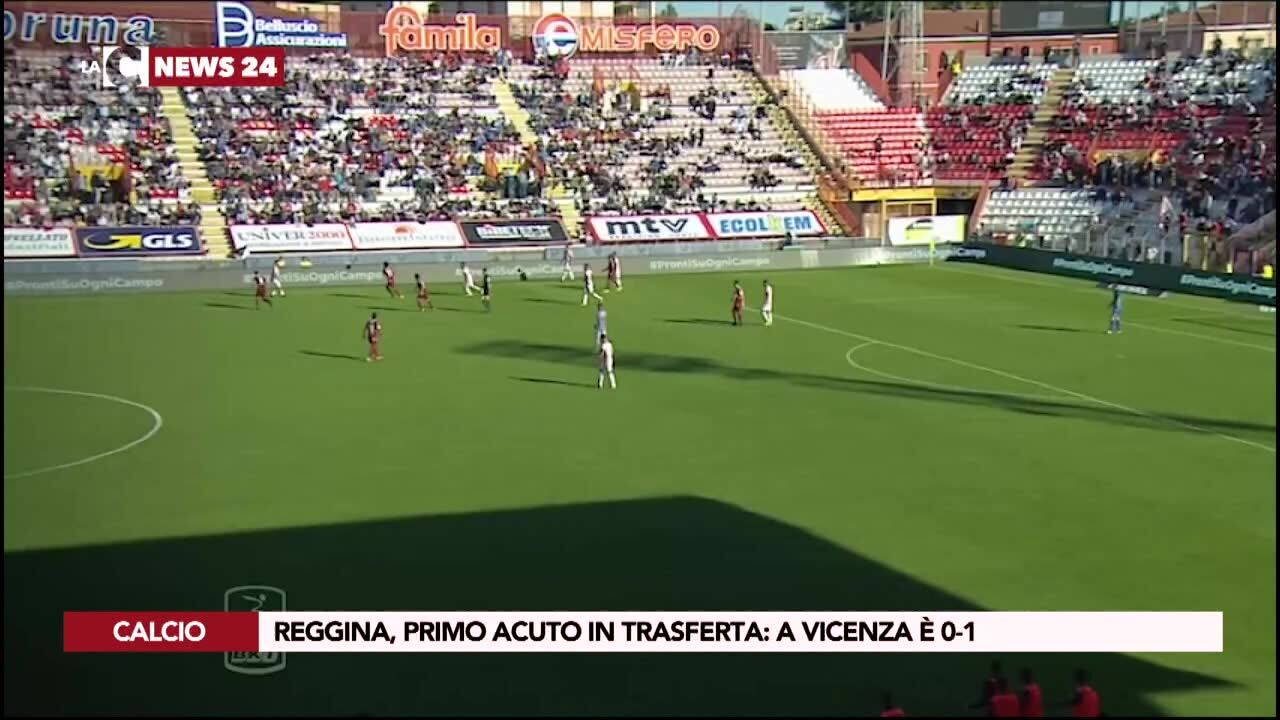 Reggina, primo acuto in trasferta, a Vicenza è 0-1
