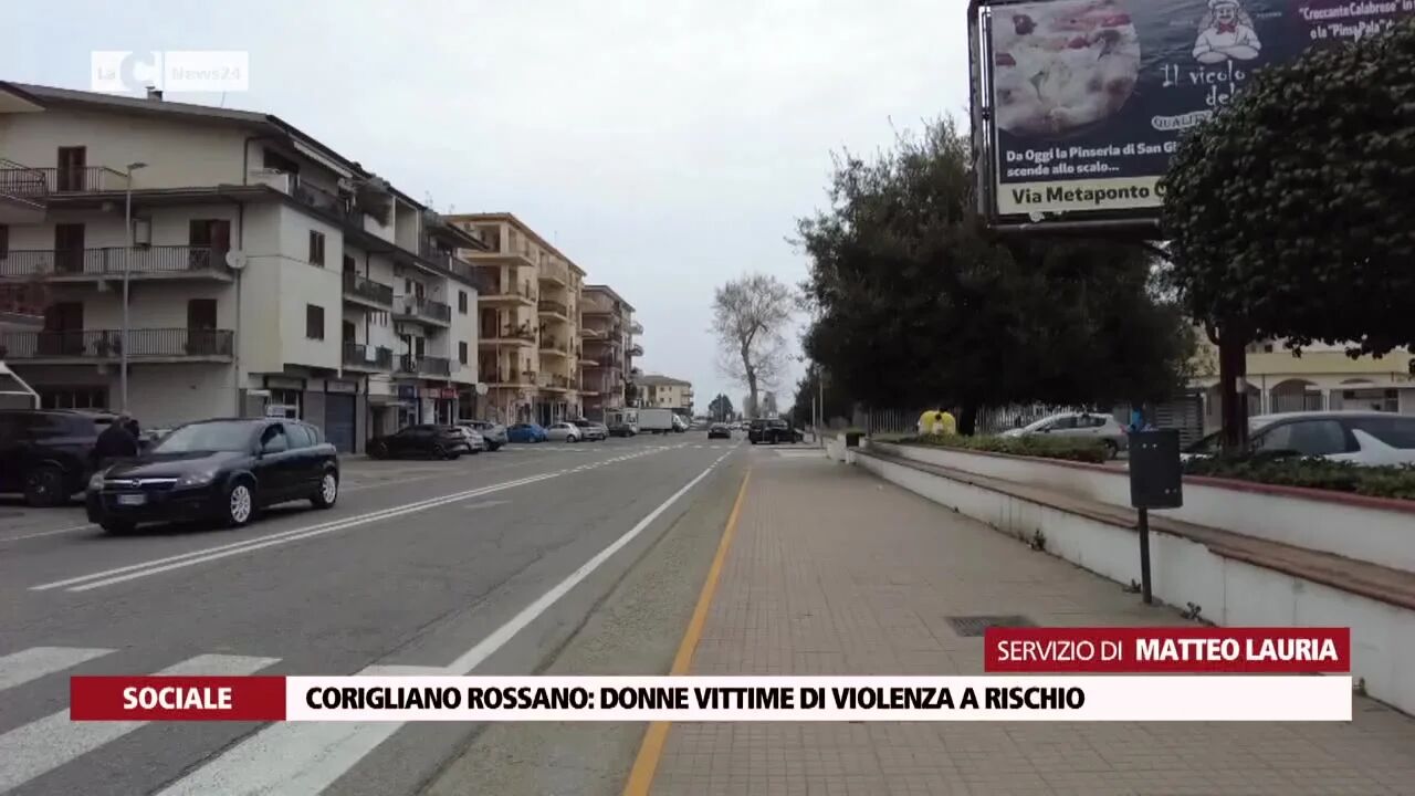 Corigliano Rossano: donne vittime di violenza a rischio