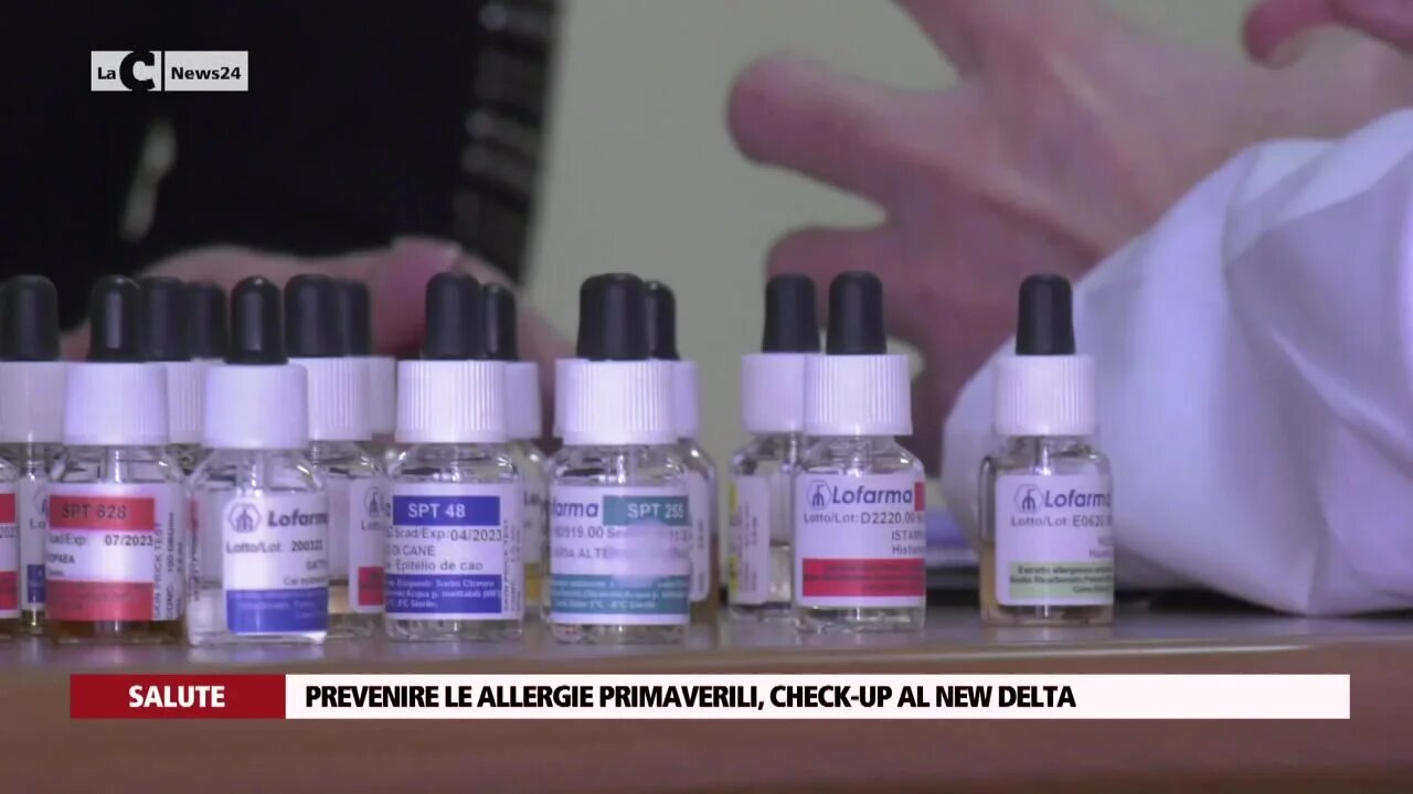 Prevenire le allergie primaverili, check-up al New Delta