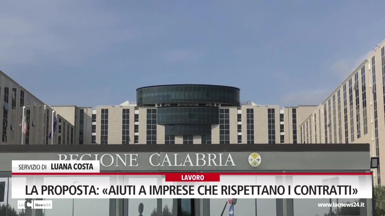 La proposta: «Aiuti a imprese che rispettano i contratti»