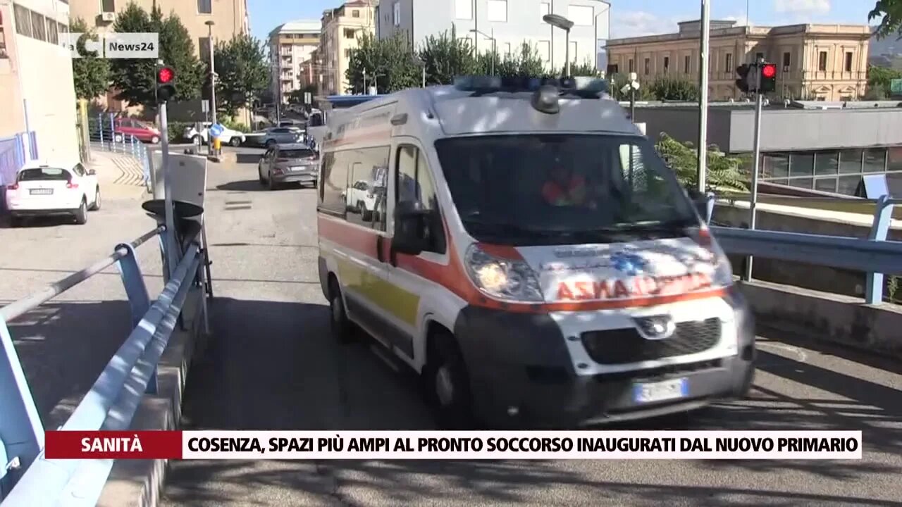 Cosenza, spazi più ampi al pronto soccorso inaugurati dal nuovo primario