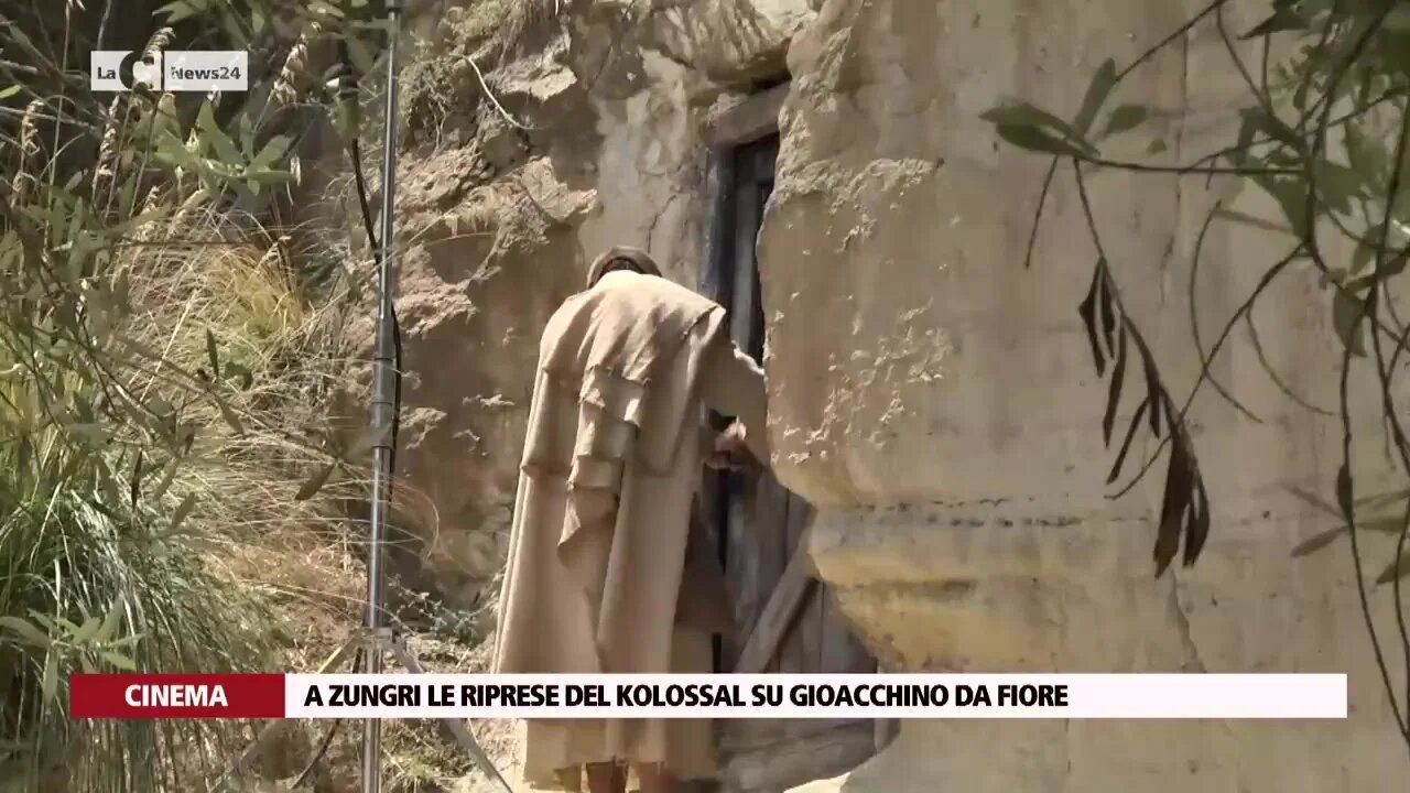 Calabria da film... in corso, a Zungri le riprese della pellicola sulla vita dell’abate Gioacchino da Fiore