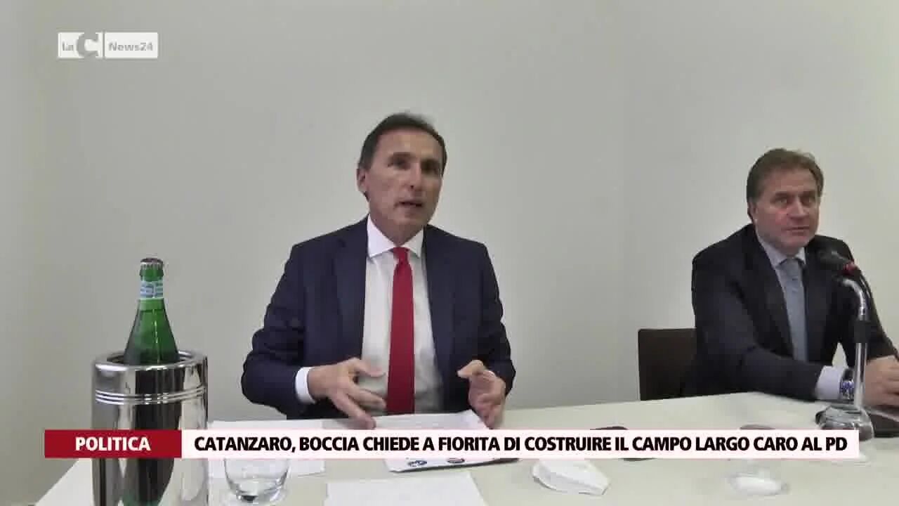 Catanzaro, Boccia chiede a Fiorita di costruire il campo largo caro al Pd