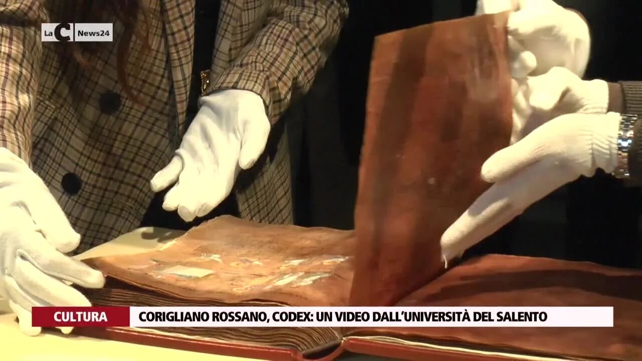 Corigliano Rossano, Codex, un video dall’università del Salento