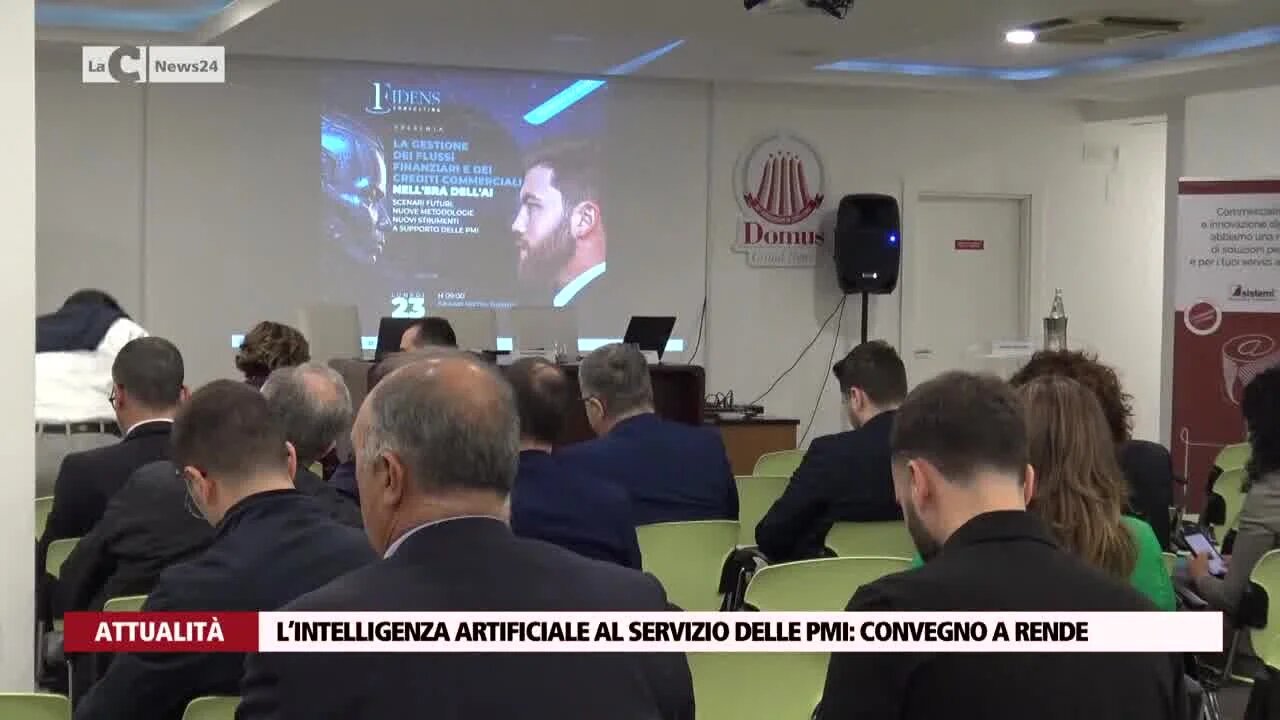 L’intelligenza artificiale al servizio delle PMI convegno a Rende