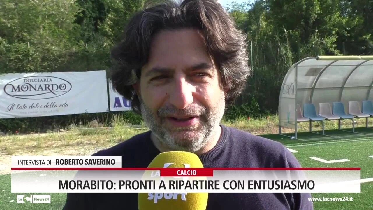 Morabito: pronti a ripartire con entusiasmo