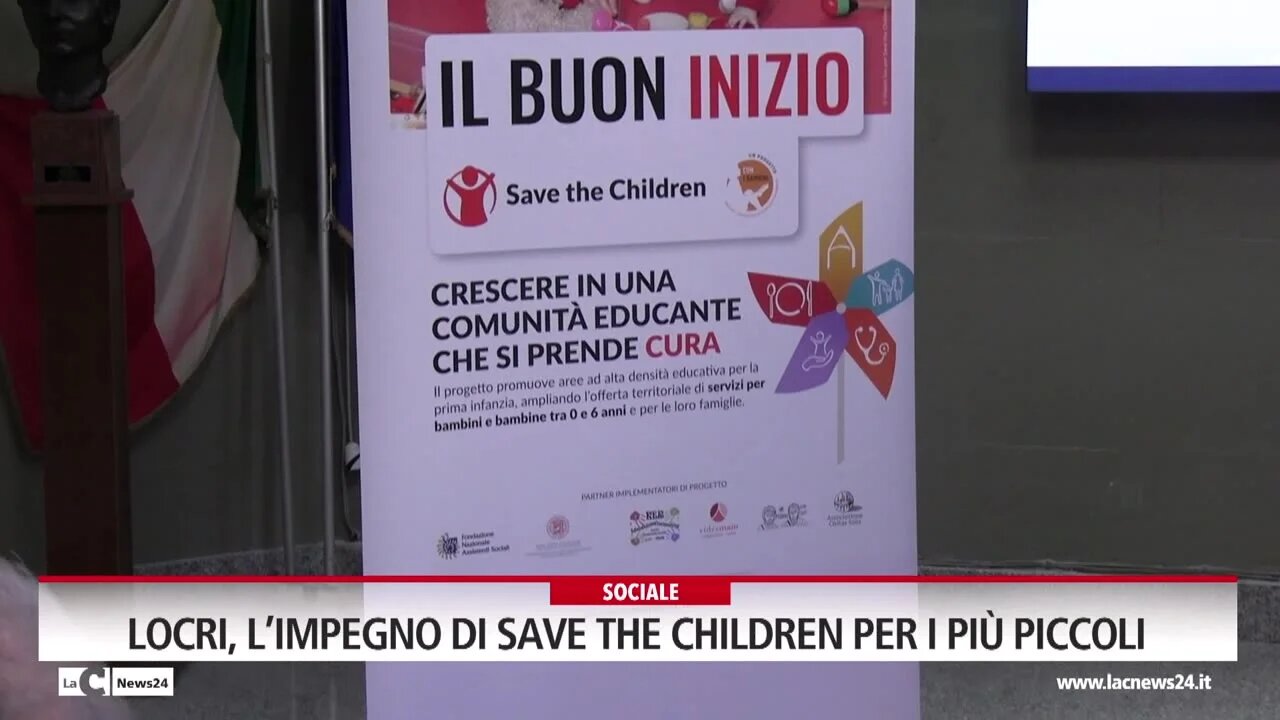 Locri, l’impegno di Save the Children per i più piccoli