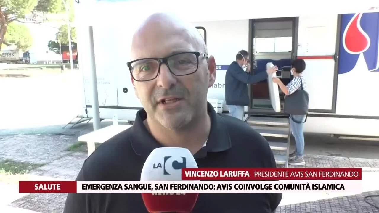 Emergenza sangue, l’Avis coinvolge nella raccolta i fedeli della moschea di San Ferdinando