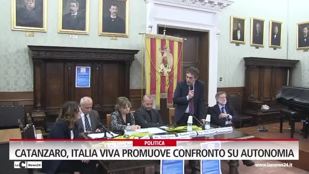 Catanzaro, Italia Viva promuove confronto su autonomia