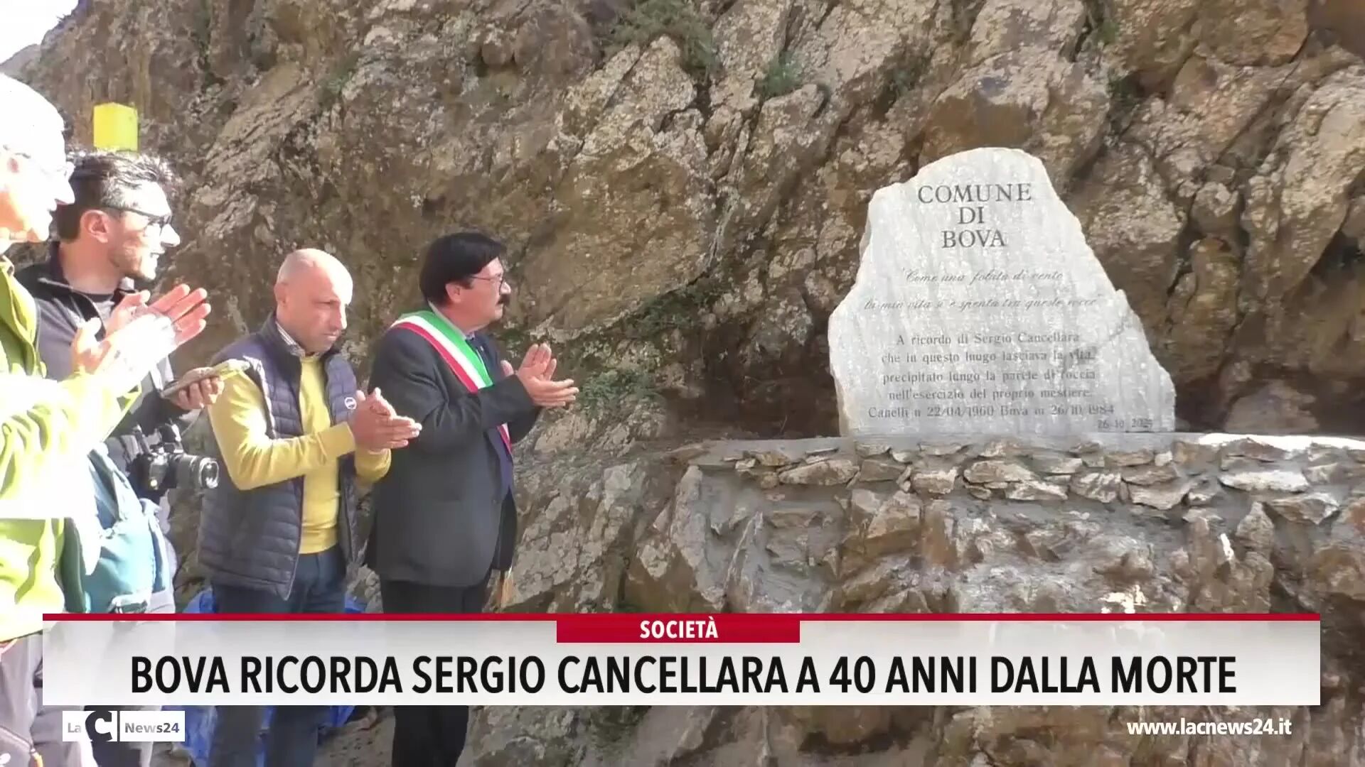 Bova ricorda Sergio Cancellara a 40 anni dalla morte