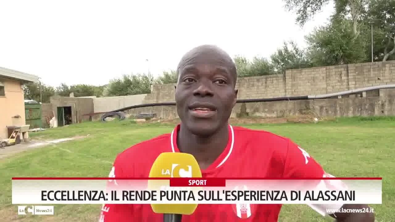 Eccellenza, il Rende punta sull'esperienza di Alassani