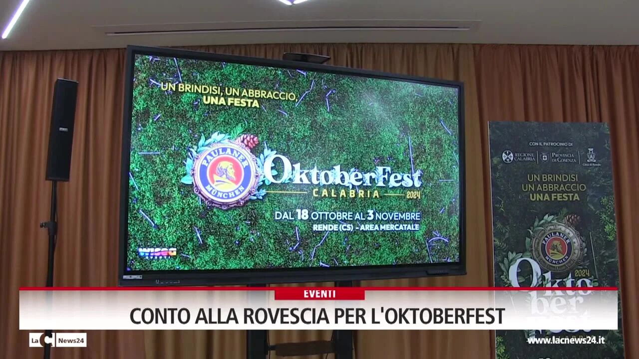 Conto alla rovescia per l'Oktoberfest