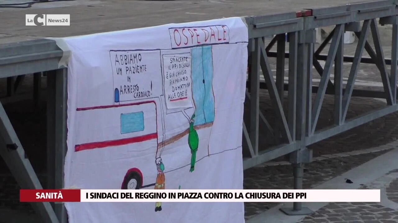 I sindaci del Reggino in piazza contro la chiusura dei Ppi