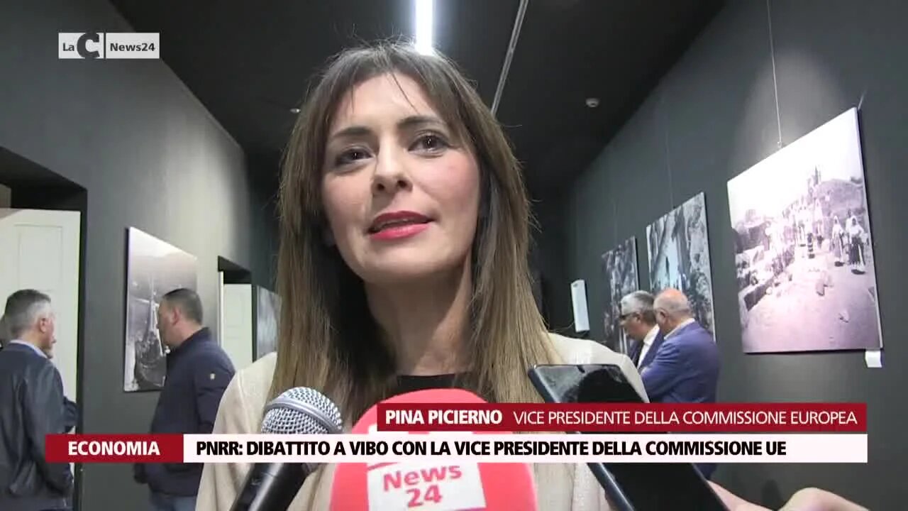 Pnrr, dibattito a Vibo con la vice presidente della Commissione Ue