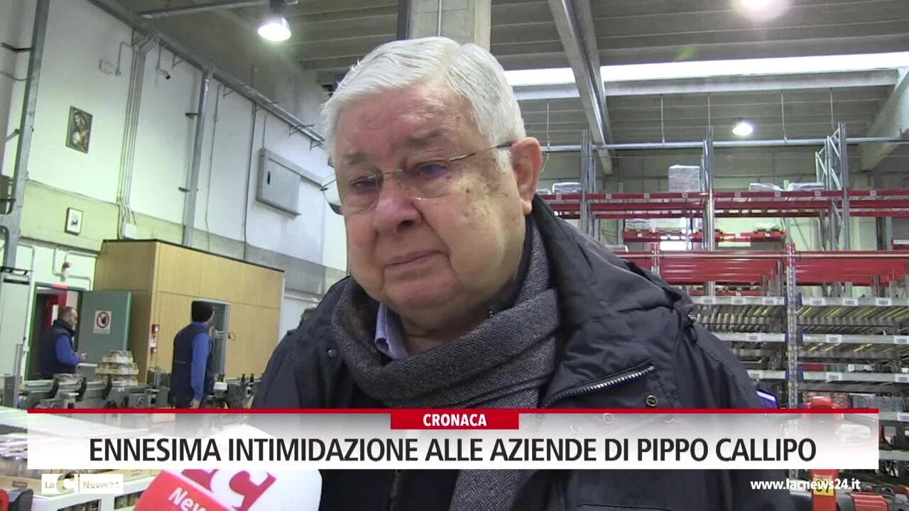 Ennesima intimidazione alle aziende di Pippo Callipo