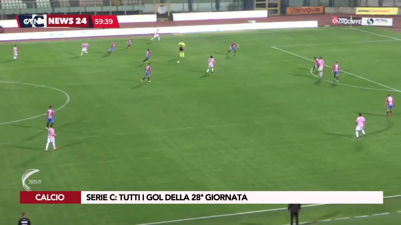Serie C: tutti i gol della 28ª giornata