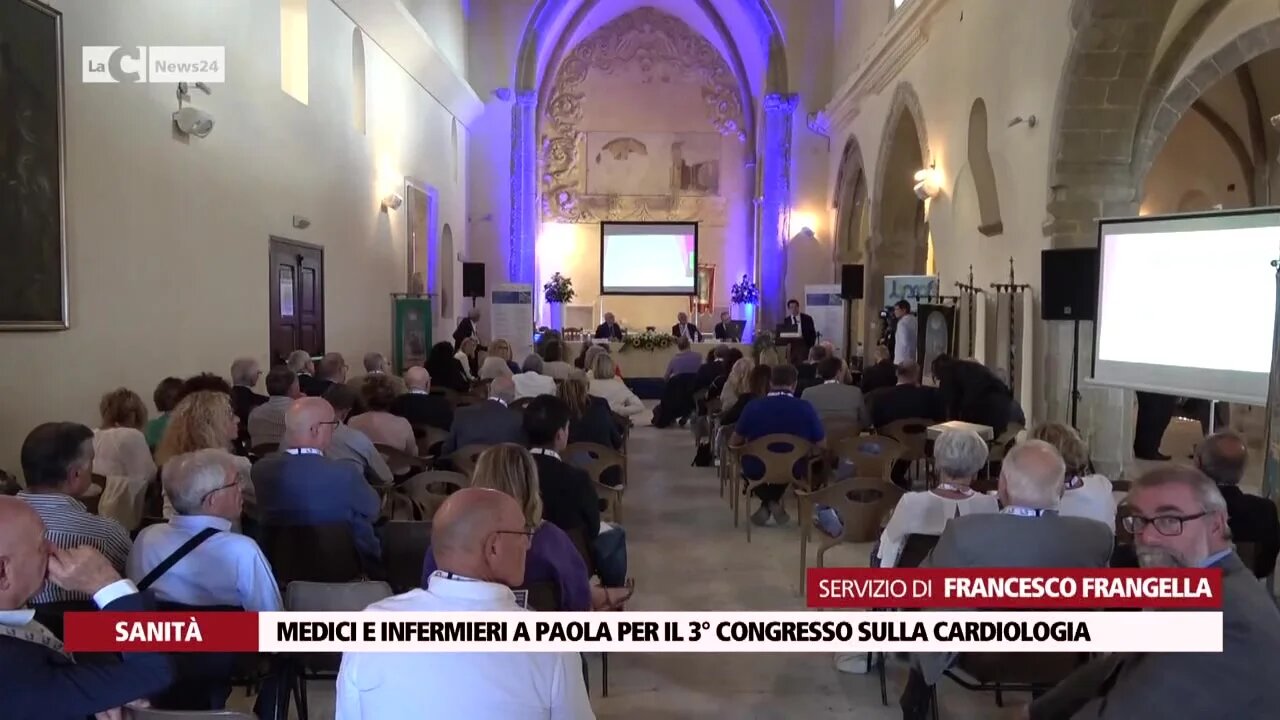 Medici e infermieri a Paola per il 3° congresso sulla Cardiologia