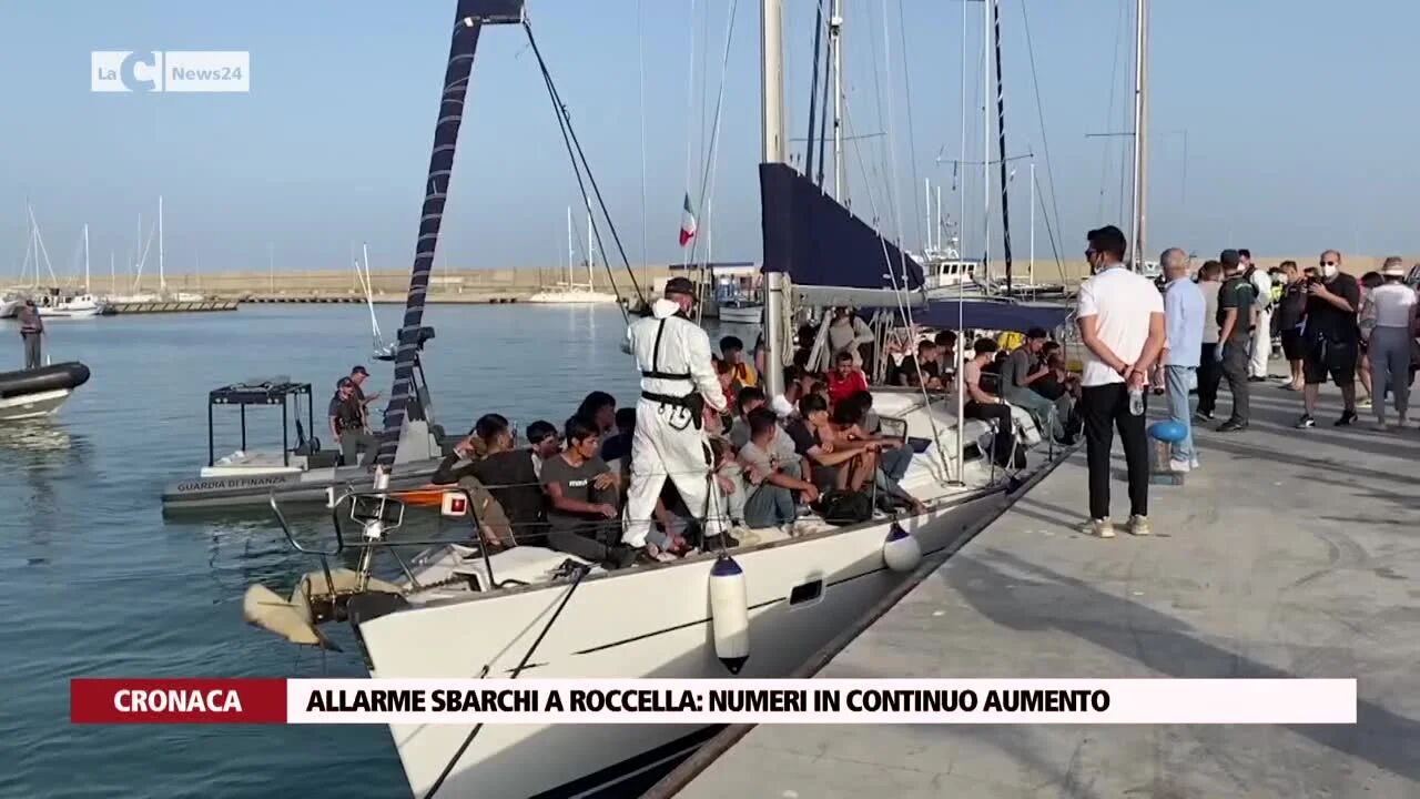 Allarme sbarchi a Roccella: numeri in continuo aumento